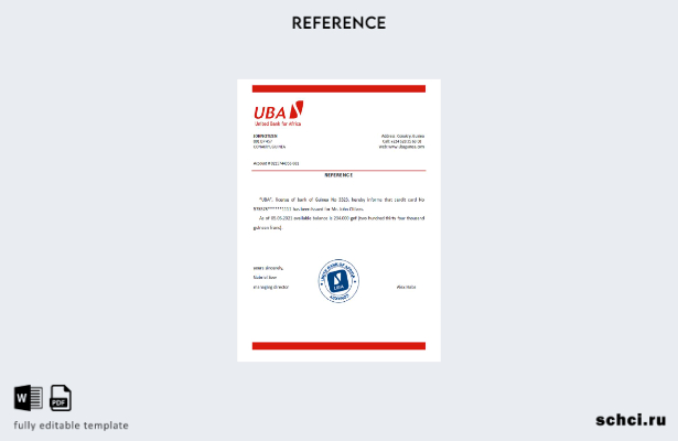 цифровая загрузка эталонного шаблона UBA в Гвинее